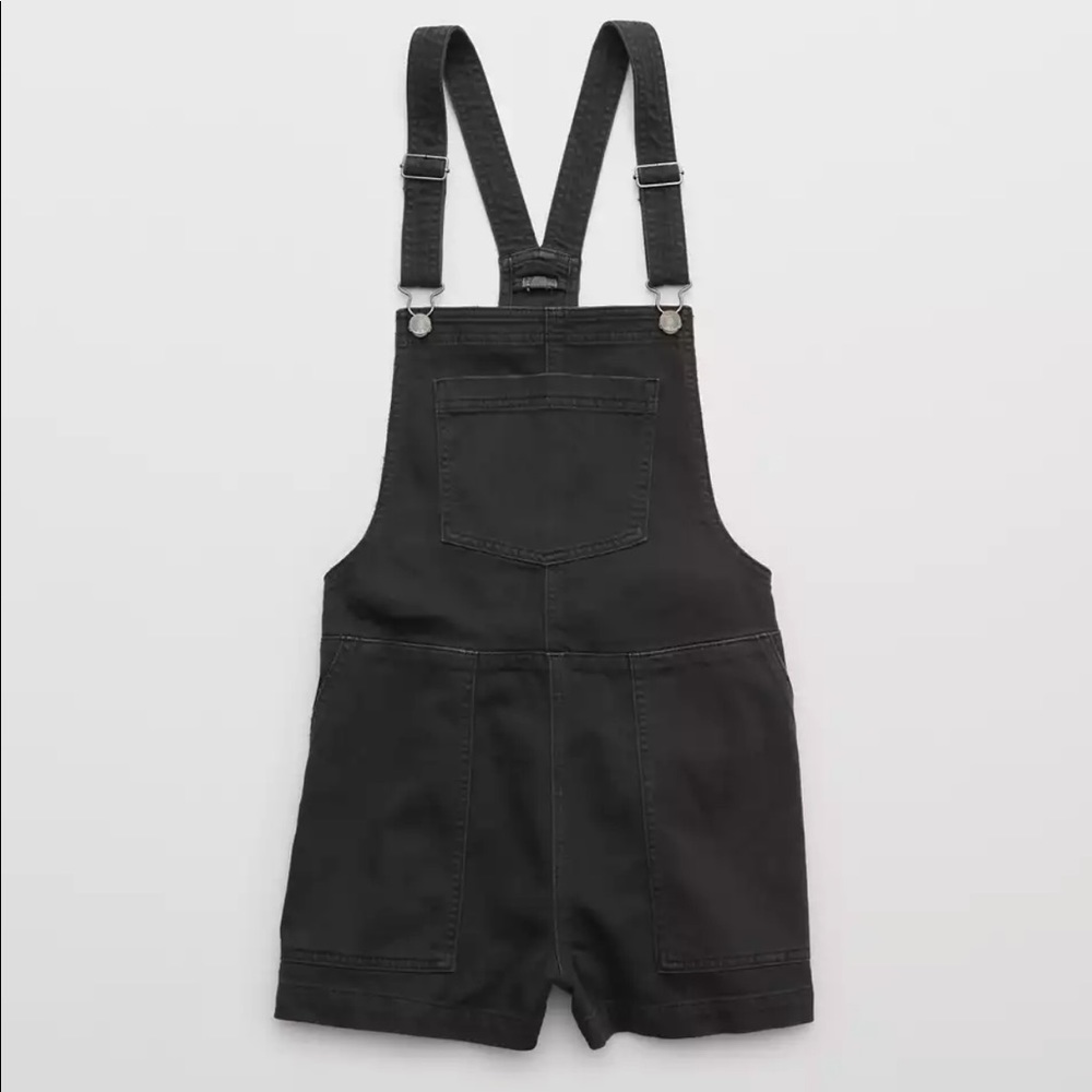 American eagle / aerie shortalls, black color